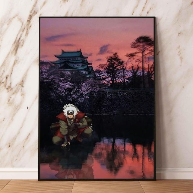 Poster Canvas Naturo Jiraiya Poza Decorativa Copii Papusa Actiune Prieten Cadou Modular