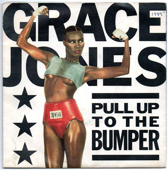 7-дюймовая пластинка GRACE JONES Pull Up To The Bumper IS240 Island Records 1986 UK Dance Electronica Б/у