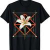 Vintage Lily Flower On Lily T-Shirt