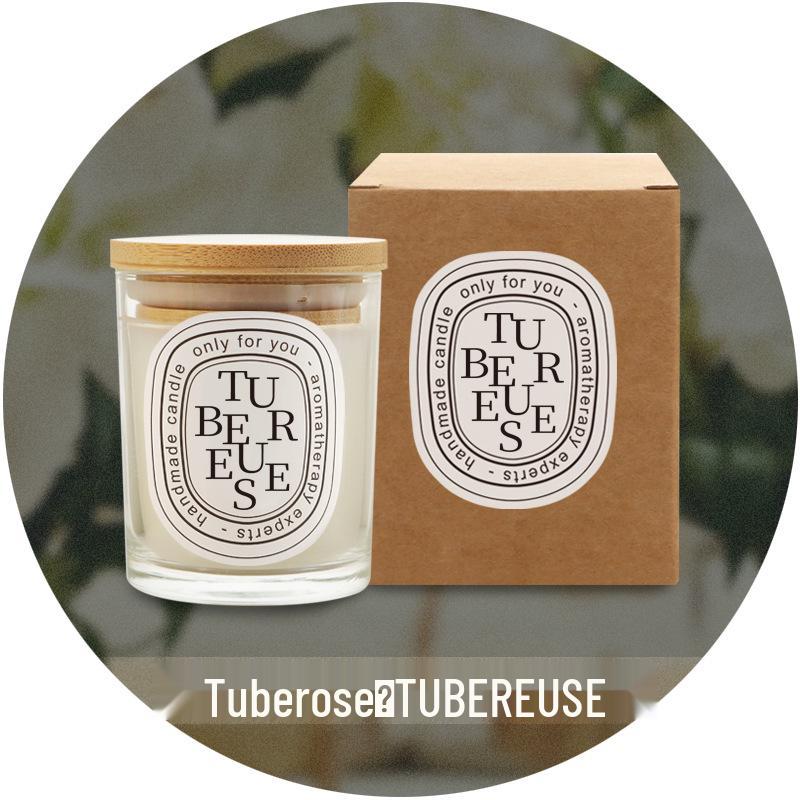 100g American Branded Transparent Essential Oil Aromatherapy Candle Souvenir with Fragrance