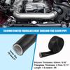 X AUTOHAUX Fuel Hose Protection Cover, For Cars, Insulation Pipe, Protective Cover, Heat Resistant