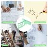 11Pcs Geometric Drawings Templates Measuring Drafting Stencils Measuring Tools Building Geometric Kit for Office School