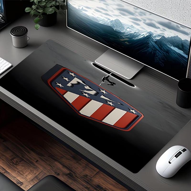 Atletico Madrid Print Mouse Pad, for Keyboard Pad Laptop PC Mat for Office Home Use, Desk Decor, Perfect Birthday Gift for Gamers
