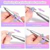 45000RPM electric nail drill with LCD low noise rechargeable nail polisher for polishing gel nail polish.