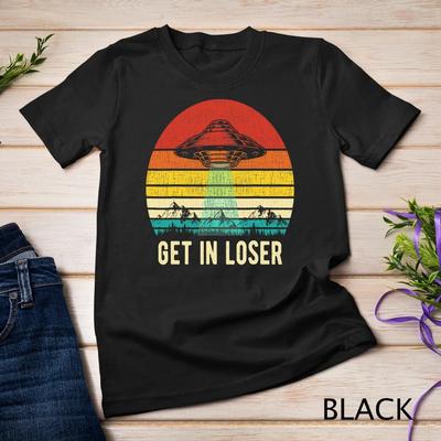 Rein da, Verlierer! Alien-Entführung Lustiges UFO-Aliens T-Shirt