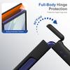High Definition Magnetic Hinge PC Phone Case for Samsung Galaxy Z Flip 7 FE 6 5 4 With Tempered Film Anti Drop Masafe Cover