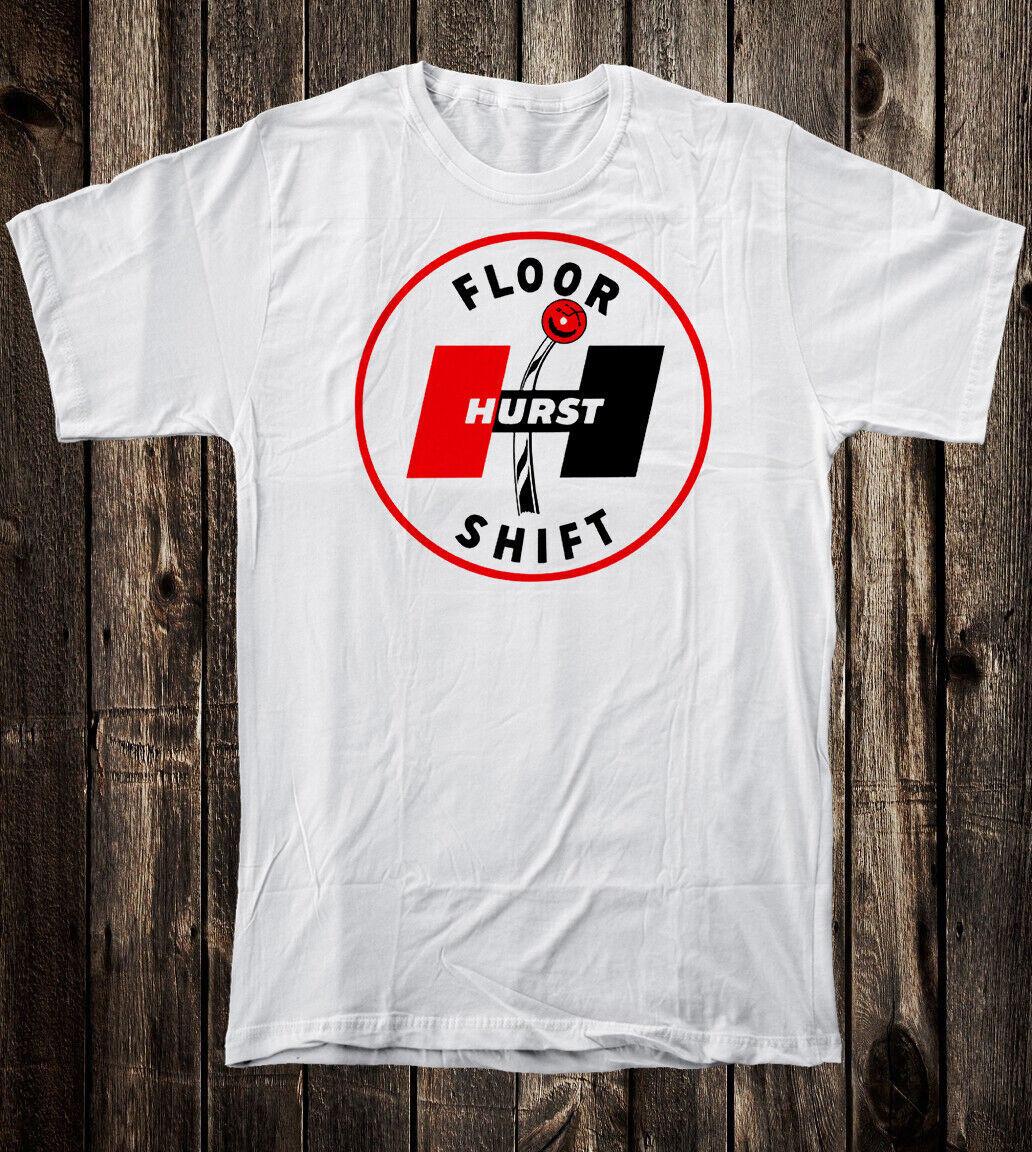 Hot Rod Tee T Shirt Cotton Hurst Floor Shifter Drag Race Speed Shop S