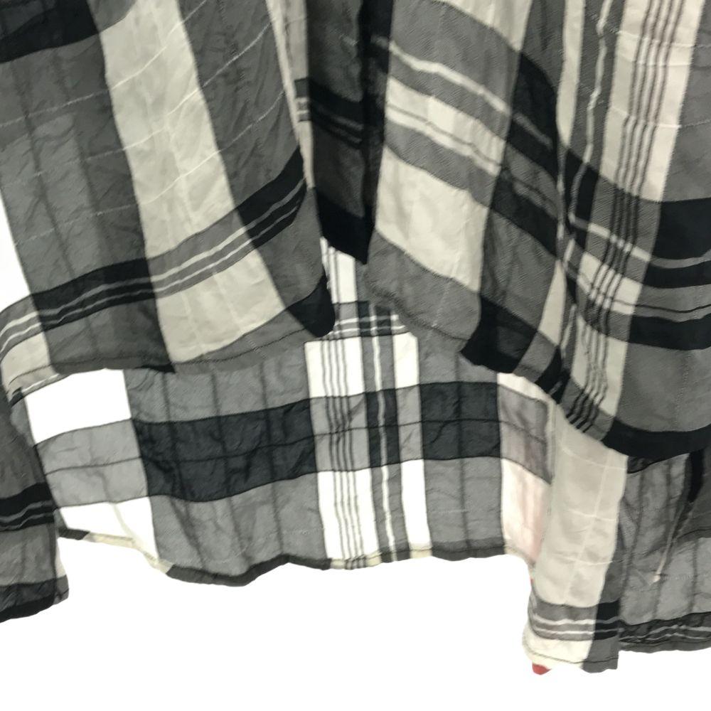 MEFU Sensounico made in Japan check Long sleeve Long dress 38 Women Used