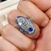 2025 Trendy Women Finger Ring for Party Daily Wear Luxury Lady's Accessories Anniversary Gift Statement Jewelry Drop Ship