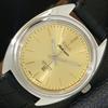 HMT KOHINOOR VINTAGE HAND-WINDING INDIAN MENS GOLDEN COLOR DIAL WATCH A440992-4 HT-a440992