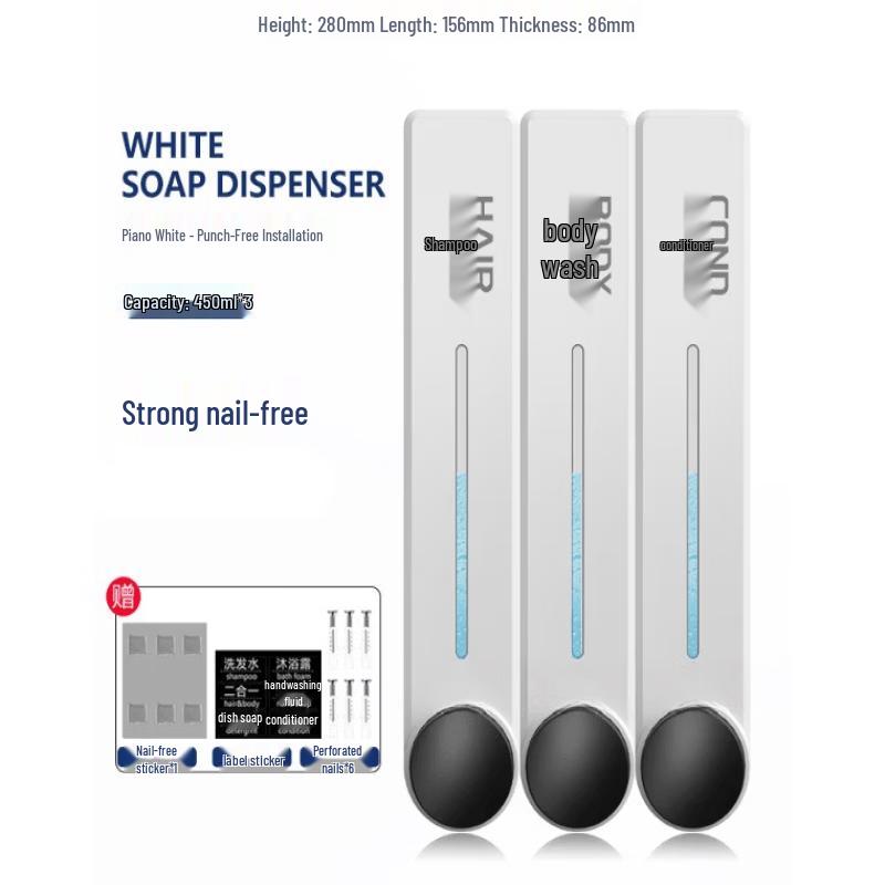 OLOEY Wall-Mounted Soap Dispenser