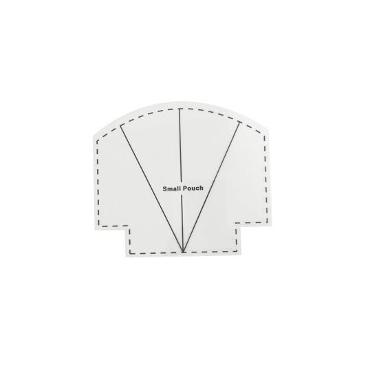 6/8/10 Inch Patchwork Ruler Anti-deformed Clear Lines Unbreakable Reusable Accurate Scale DIY Acrylic Scallops Zip Pouch Template Set Sewing Supplies