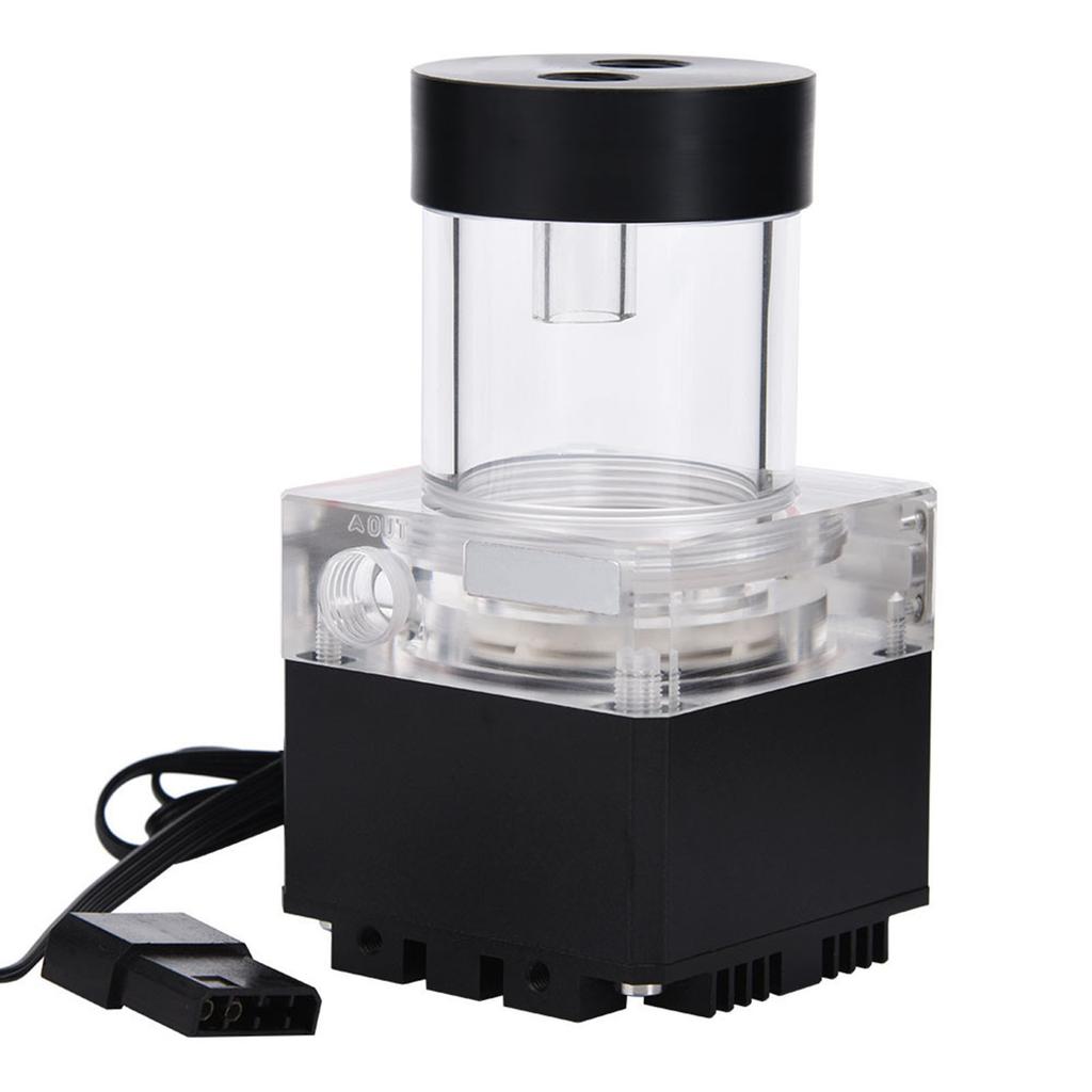 800LH Computer Pump 4 Meters Pump Head Fast Heat Dissipation Computer Water Pump ‑ 4.72in Black