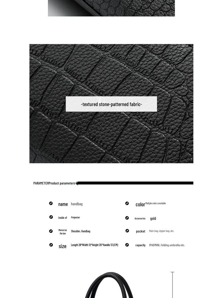 Nouveau Sac à Main Mode Style Coréen 2025: Sac bandoulière simple pour femmes d'âge mûr