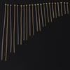 100pcs/Lot High Quality Stainless Steel Ball Head Pins For Jewelry Making Supplies PVD Round Head Needle Connectors Accessories