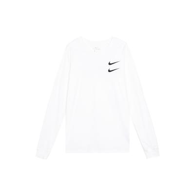 Sportbekleidung Swoosh Langarm-T-Shirt US Edition Herren Oberteile Weiß CK2259-100