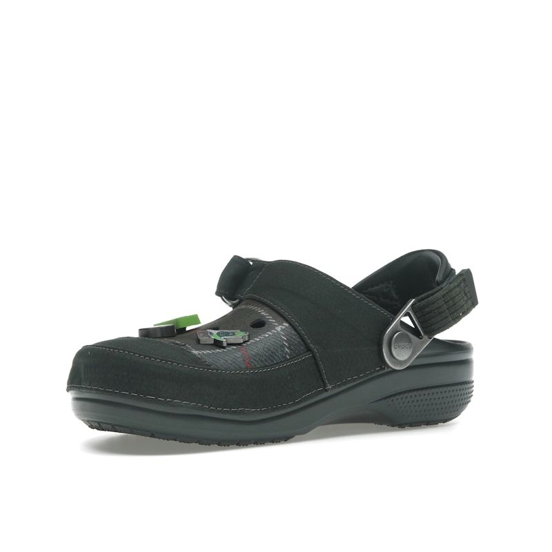 Crocs Barbour X Classic Clog Kelp Plaid Unisex Sneakers Green 210898-3VT