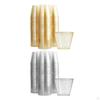 30 Pieces Glitter Cups 9 Oz 270ml Juice Cup Disposable Wine for Parties Christmas Water