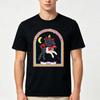 Funny Cute Satan Print T-shirts Casual Men Women Streetwear Tops Vintage Crew Neck Short Slee