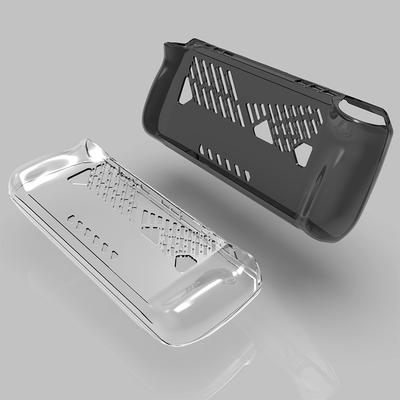 Pour Étui ASUS ROG Ally X Housse de Protection Transparente en TPU Anti-chute Coque de Protection Souple en TPU Anti-rayures Housse de Protection