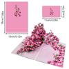 Pop-Up Design 3D Pop-Up Rose Card Rose Wedding Greeting Card  Mother'S Day