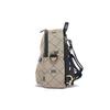 New MLB Polyester With Artificial Leather Backpack Mini Women's Gray 7ABKMD23N-43BGD