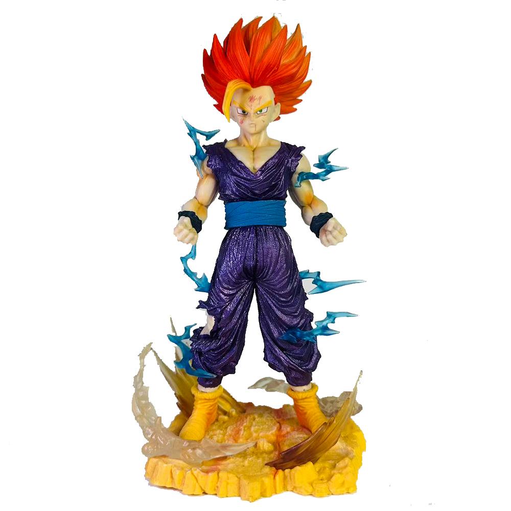 

Hot Dragon Ball Z Anime Model 25cm Son Gohan Action Figurine Super Saiyan 2 Cell Game Children Toys Son Goku Gift