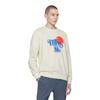 Nike Logo Print Crew Neck Pullover Sweatshirt Men Tops White BV0885-133