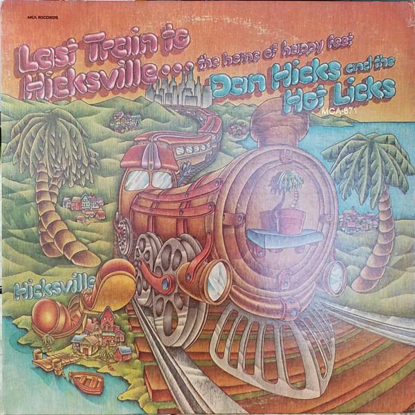 

LP Record DAN HICKS HIS HOT LICKS Last Train To Hicksville...The Home MCA671 MCA Records 1980 US Rock Used