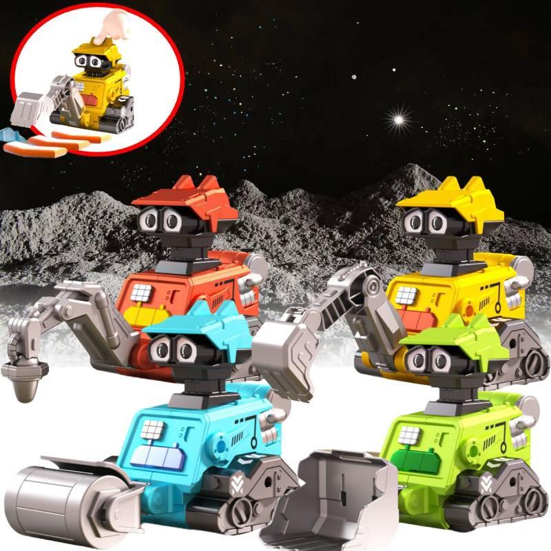 Engineering Toy Vehicle Kid Christmas Gift Puzzle Childrens Day Space Robot