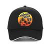Vintage California Malibu Beach Sun Hat Fashion Beach Cartoon Print Baseball Cap Men Women Summer Snapback Hats
