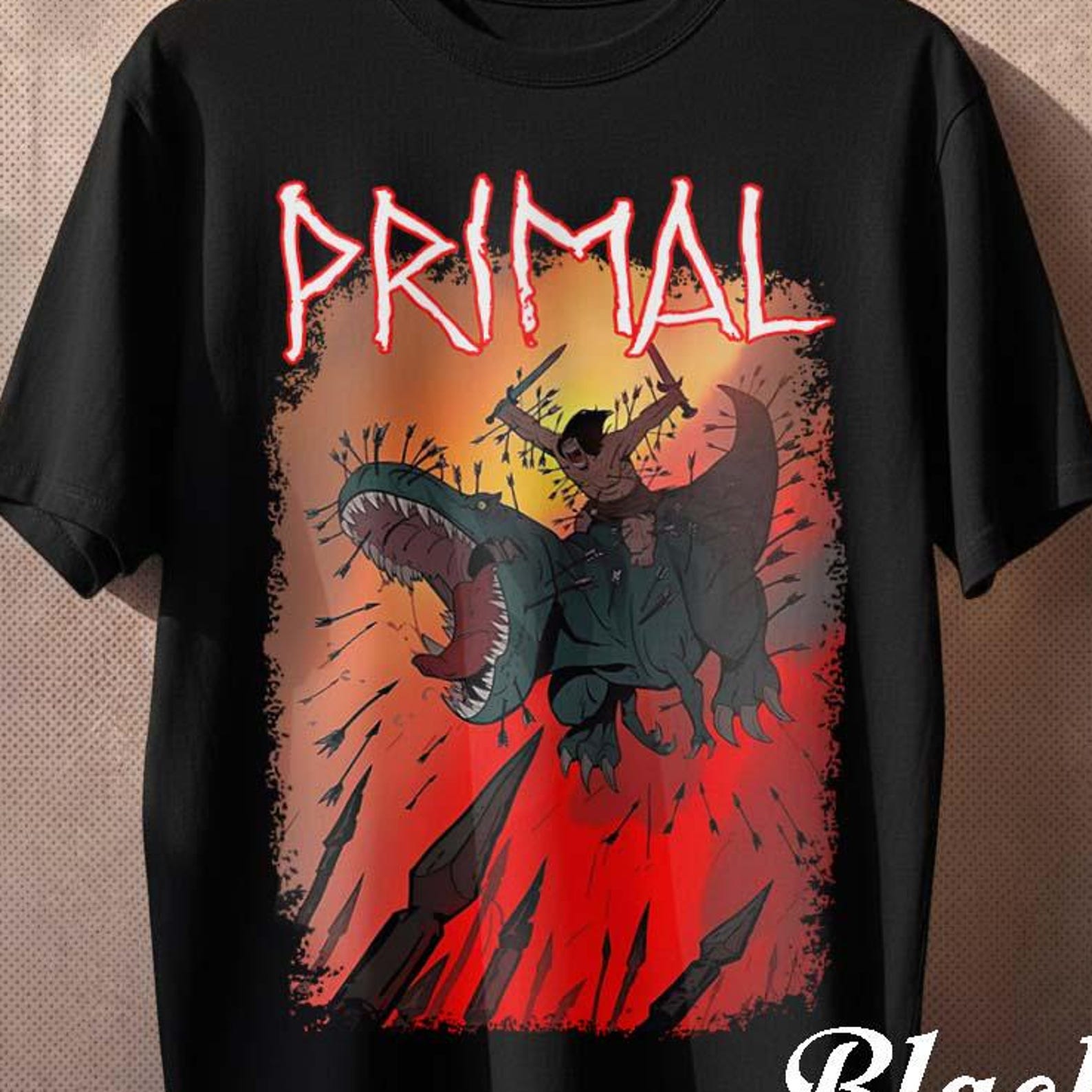 Genndy Tartakovsky Primal Tv Show Fan T Shirt GT001 M