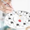 Stainless Steel Round Watercolor Art Palette - Easy To Wash