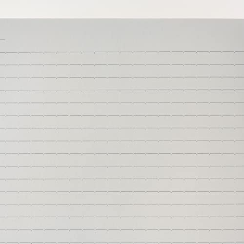 Hobonichi Notizbuch mit neuen linierten Seiten für reduzierte visuelle Belastung, Größe Semi B5, 5-farbiges Set