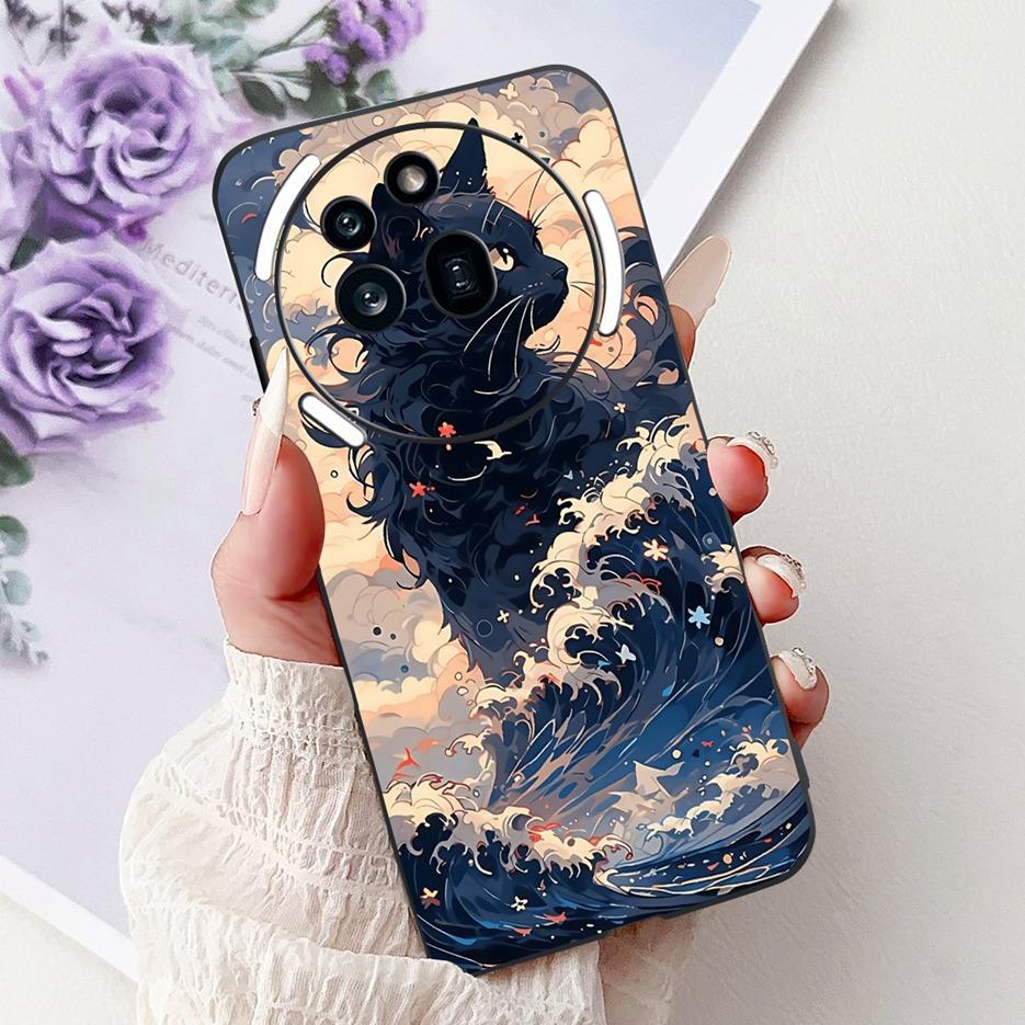 For Nothing Phone 3A Pro Case A059P Cute Cat Lion Painted Cover Shockproof Phone Case For Nothing Phone 3A Phone3A Pro Soft Bags