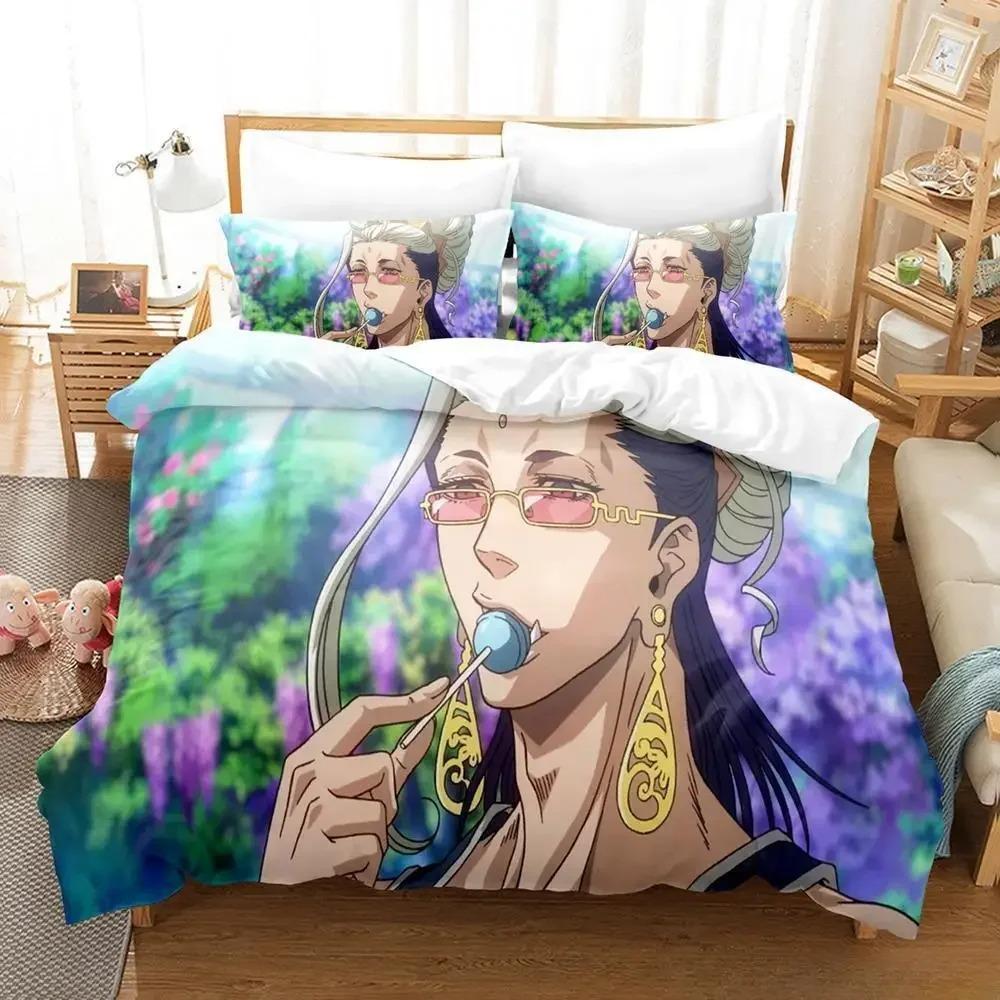 Record of Ragnarok Sängklädesset Enkelt Twin Full Queen King Size Sängset Vuxen Barn Sovrum Påslakanset 3D Anime Lakan Set