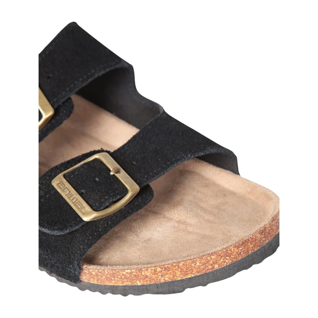 Animal Womens/Ladies Leather Casual Sliders