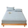 Small Fresh Style Warm Yarn-dyed Cotton Washed Cotton Bed Sheet Soy Quilted Bed Cover Simmons Protective Cover