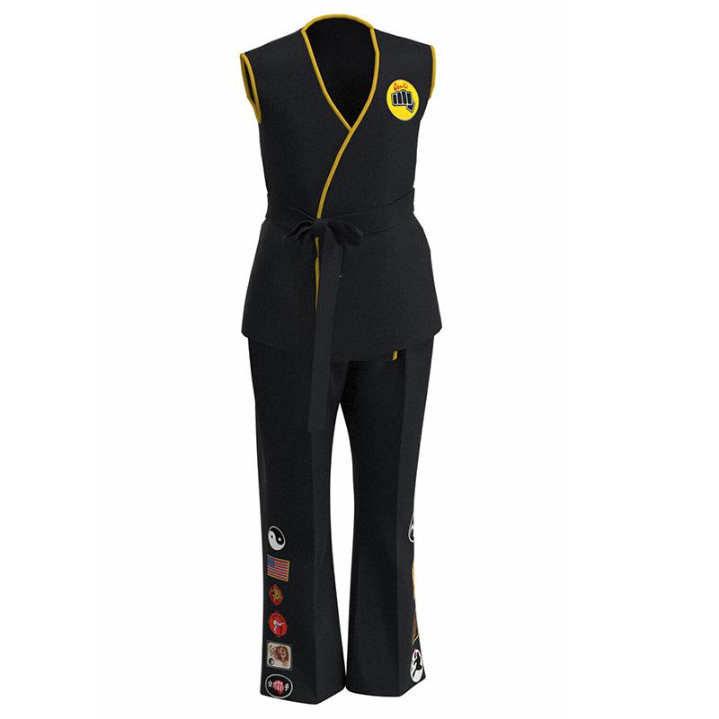 Dragon Power Kids' Taekwondo & Karate Cosplay Training Outfit for Stage Performance