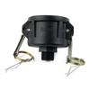 275 330 Gallon IBC Tote Water Tank Drain Adapter 2"Cam Lock for Garden Hose 3/4"