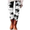 Women's Pants Print  Elastic Soft Cotton Leggings Casual Home Pajamas