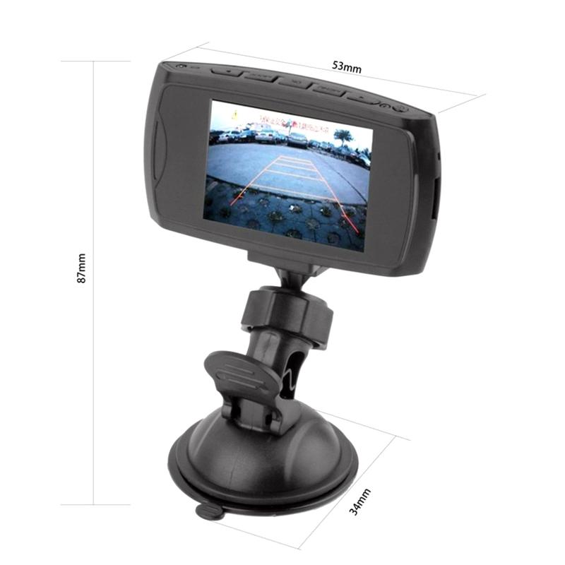 Full Hd 1080P Samochody Dash Cam Mini Szerokokątna Kamera Samochodowa DVR Rejestrator Wideo Kamera Przednia Do Pojazdu Czarne Pudełko Akcesoria Samochodowe