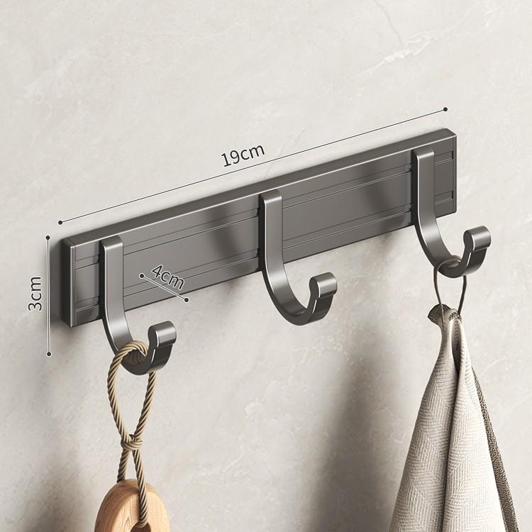 Heavy-Duty Adhesive Wall Hook for Bathroom & Kitchen