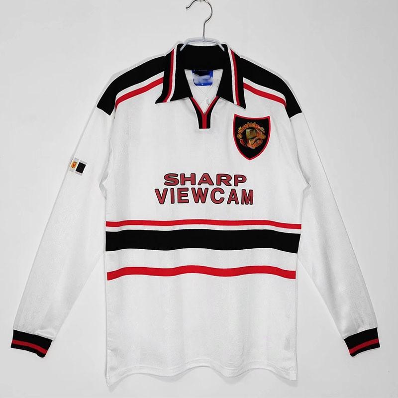 Long Sleeve Retro Football Jersey Men Classic Club National Team Style Sports Training Wear
