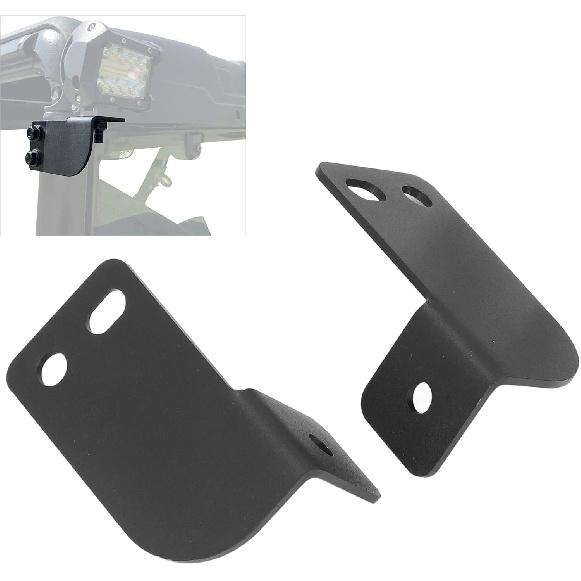 Hinterer Dachsäulen Überrollkäfig Stange LED Pod Leuchte Montagehalterung LED Lichtleiste Halterung Ersatz für Polaris 2013-2021