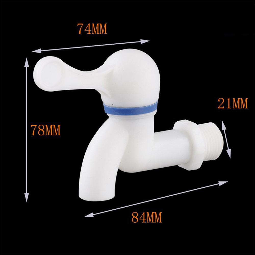 

20 мм пластиковый кран бытовой кран для улицы балкон обычный переключатель ванная комната быстро открывающийся пластиковый кран