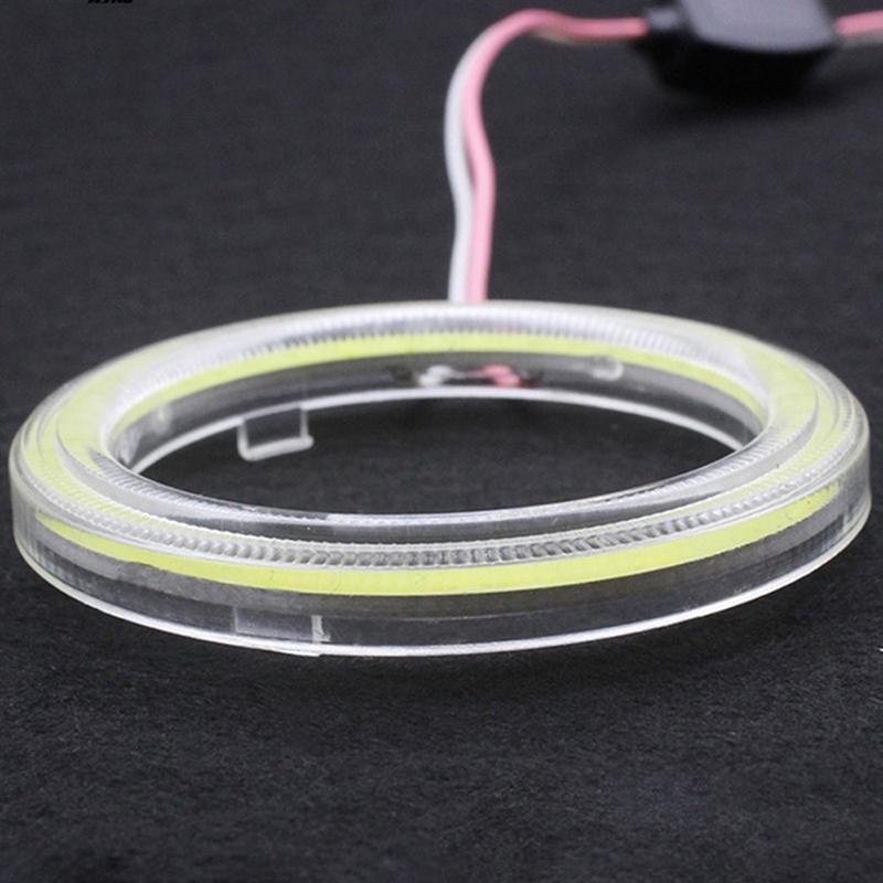 

White Cob Smd Angel Eyes Car Led Fog Light Ring Drl Light Light Decoration 120mm