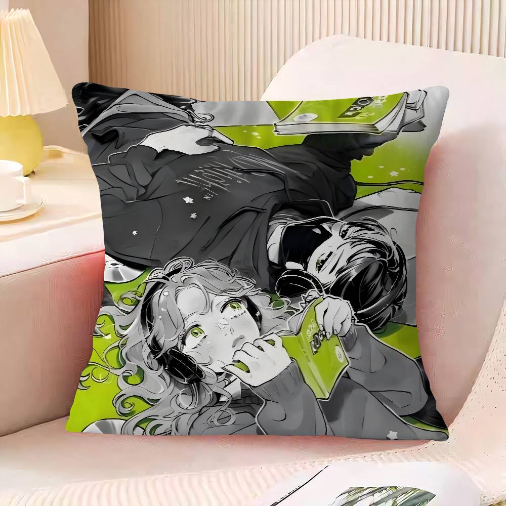 A-Aya Oosawa Koga M-Mitsuki Cushion Cover Inches Farmhouse Decor Home Throw Pillow Covers For Couch Decorations