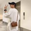 Men's Trendy Crossbody Bag - Stylish Japanese & Korean Inspired Small Square Messenger Bag