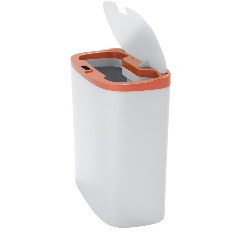 Smart Quick-Sensing Flip-Top Trash Can for Kitchen, Bathroom, & Bedroom
